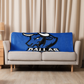 Dallas Bulls | Sherpa Blanket