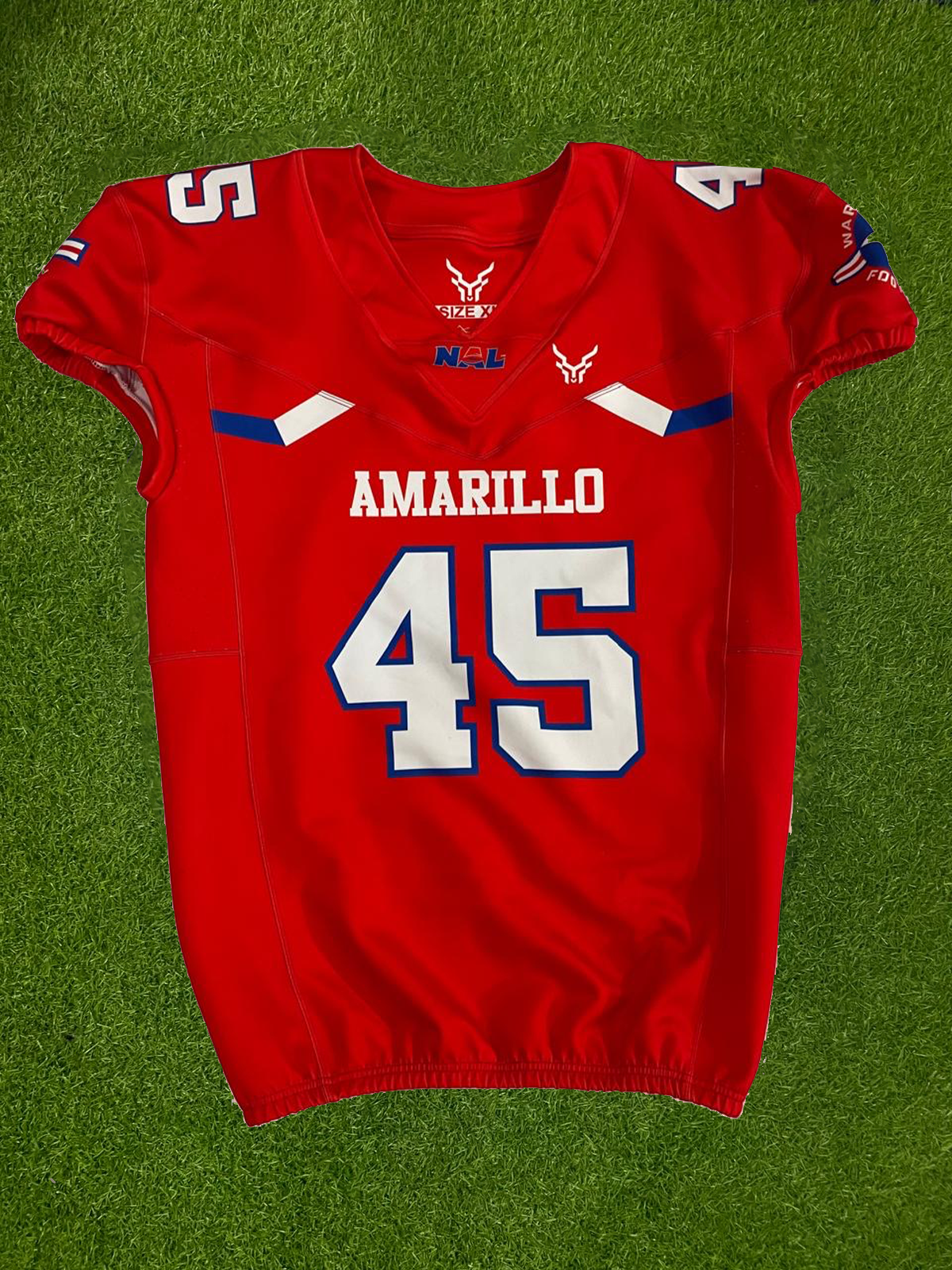 Amarillo Warbird | Authentic Home Game Jersey