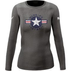 Amarillo Warbirds | Women's Distressed L/S Tee