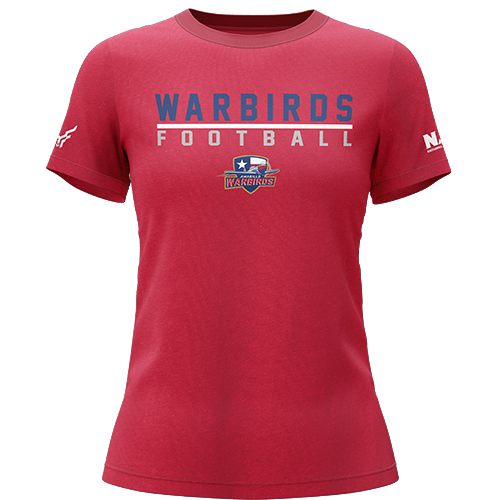 Amarillo Warbirds | Women's Classic Football T-Shirt