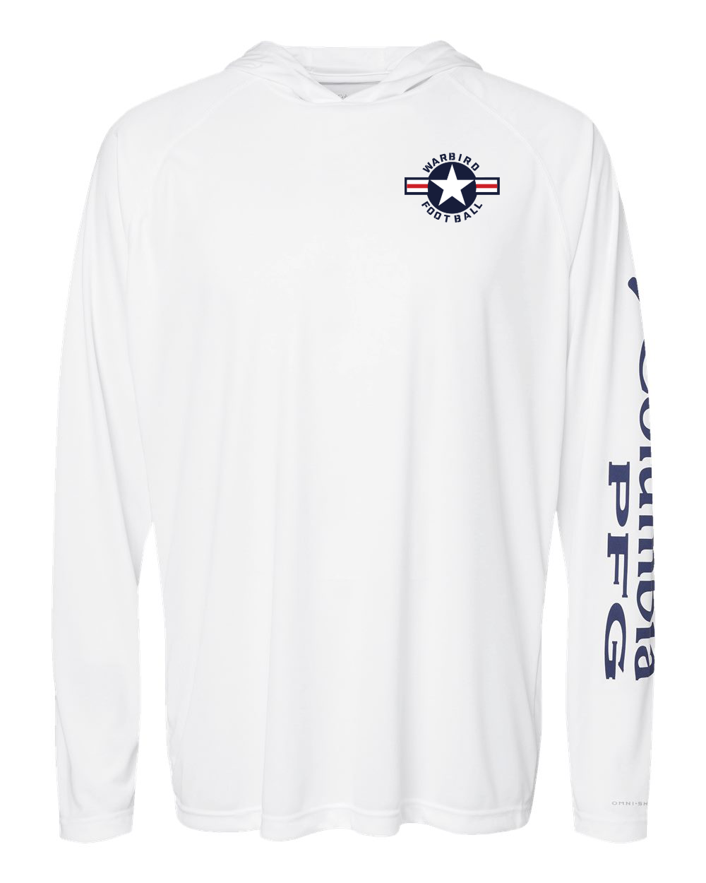 Salina Liberty | Unisex PFG Terminal Tackle™ Hooded Long Sleeve T-Shirt
