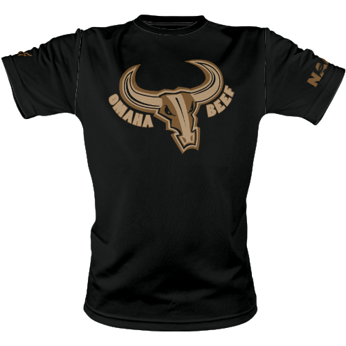 Omaha Beef | Men's Defenders Editions Black T-Shirt
