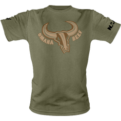 Omaha Beef | Men's Defenders Editions OD Green T-Shirt