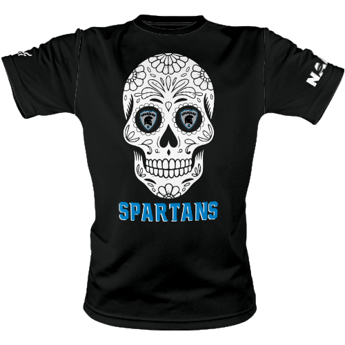 Colorado Spartans | Men's Sugar Skull T-Shirt