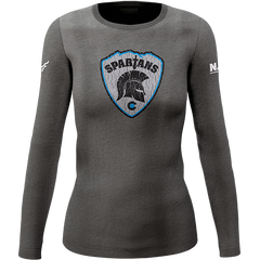 Colorado Spartans | Women's Distressed L/S Tee