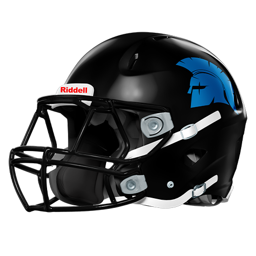 Colorado Spartans (Black-Out) | Mini Helmet