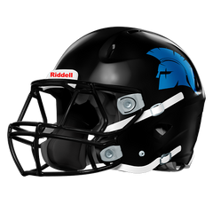 Colorado Spartans (Black-Out) | Mini Helmet