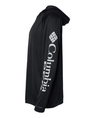 Omaha Beef | Unisex PFG Terminal Tackle™ Hooded Long Sleeve T-Shirt