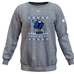 Dallas Bulls | Ugly Christmas Sweater Crewneck