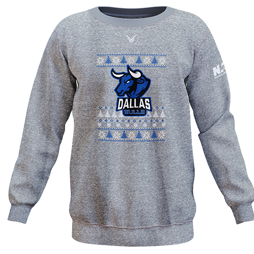 Dallas Bulls | Ugly Christmas Sweater Crewneck