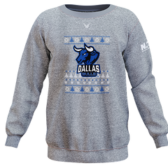 Dallas Bulls | Ugly Christmas Sweater Crewneck