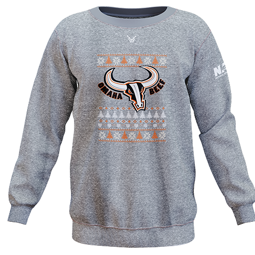 Omaha Beef | Ugly Christmas Sweater Crewneck