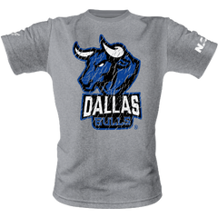 Dallas Bulls | Men's  Distressed T-Shirt