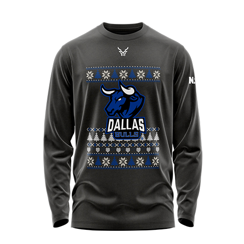 Dallas Bulls | Ugly Sweater L/S Tee