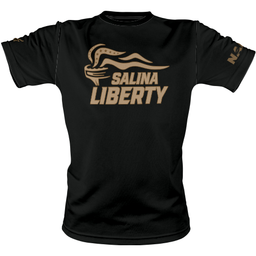 Salina Liberty | Men's Defender Edition Black T-Shirt