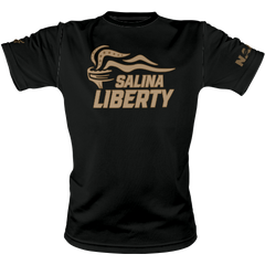 Salina Liberty | Men's Defender Edition Black T-Shirt