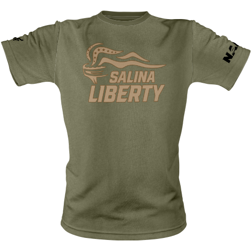 Salina Liberty | Men's Defender Edition OD Green T-Shirt