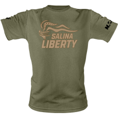 Salina Liberty | Men's Defender Edition OD Green T-Shirt