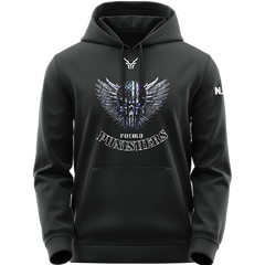 Pueblo Punishers | Distressed Football Hoodie