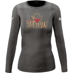 Sioux City Bandits | Women's Distressed L/S Tee