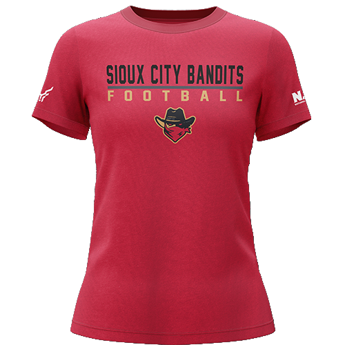 Sioux City Bandits | Women's Classic Football T-Shirt