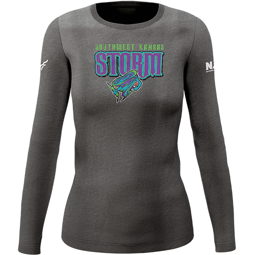 Southwest Kansas Storm | Women's Distressed L/S Tee