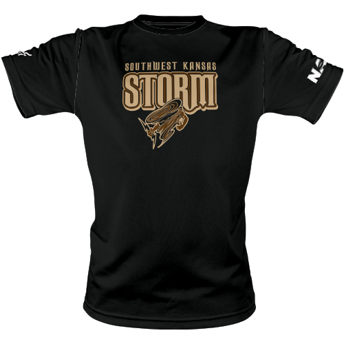 Southwest Kansas Storm | Men's Defender Edition Black T-Shirt