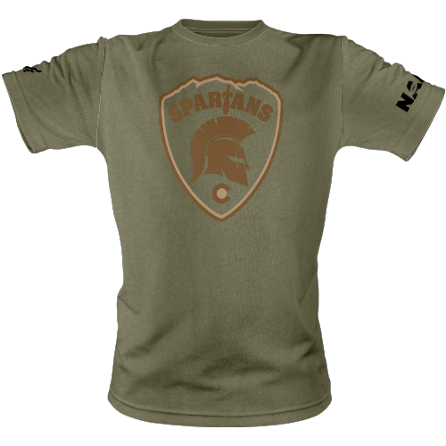 Colorado Spartans | Men's Defenders Editions OD Green T-Shirt