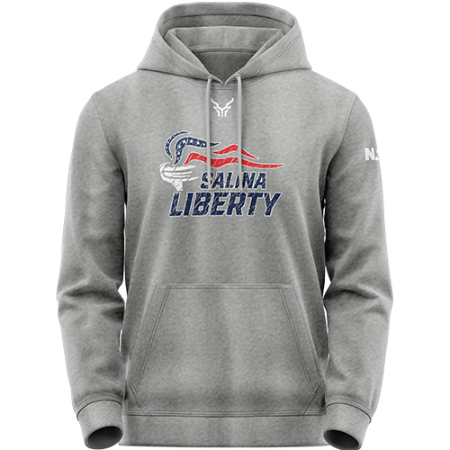 Salina Liberty | Distressed Football Hoodie