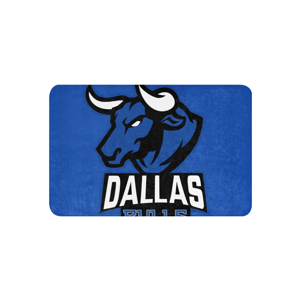 Dallas Bulls | Sherpa Blanket
