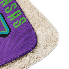 Southwest Kansas Storm | Sherpa Blanket